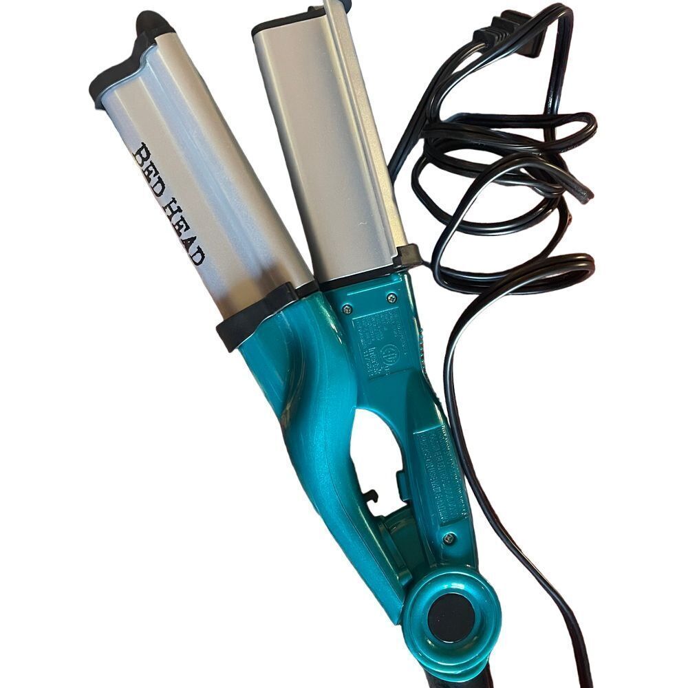 Bed Head TIGI Wave Artist Deep‎ Waver Hair Styling Tool Metallic Turquoise